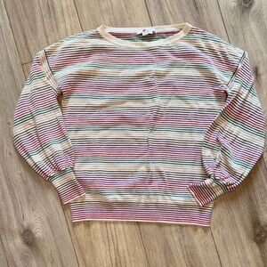 Boden Multicolor Striped Top
